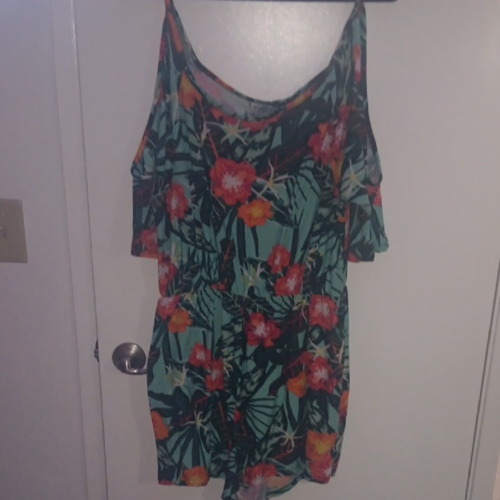 Floral Tropical Jumpsuit